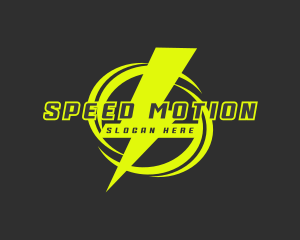 Thunder Power Lightning logo design