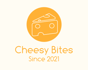 Swiss Cheese Slice logo design