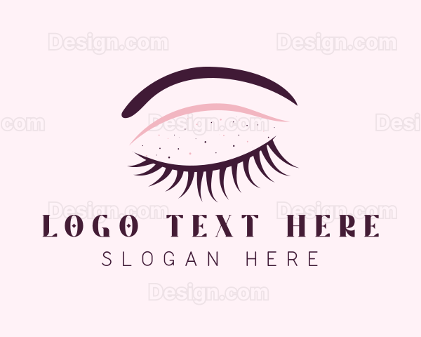 Cosmetics Eyelash Eyebrow Logo