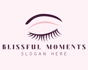 Cosmetics Eyelash Eyebrow Logo