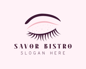 Cosmetics Eyelash Eyebrow Logo
