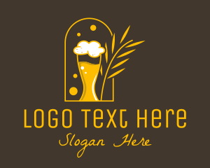 Beer Mug Wheat logo