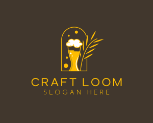 Craft Beer Drink logo design