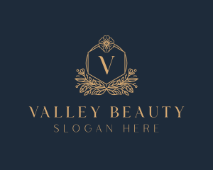 Floral Beauty Salon logo design