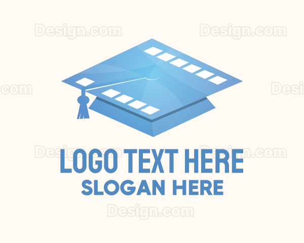 Film School Academy Graduate Logo