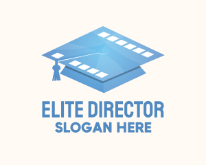 Film School Academy Graduate logo design