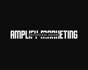 Poster Title Advertising logo