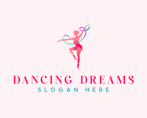 Dance Sports Gymnast logo