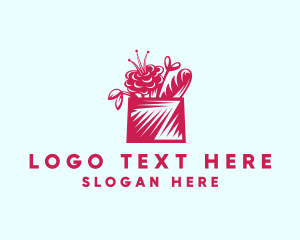 Flower Basket Bread Logo