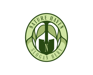 Natural Shovel Farm logo design