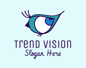 Blue Eyes Vision  logo design