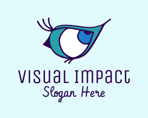 Blue Eyes Vision  logo design