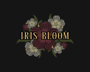 Flower Petals Bloom logo design