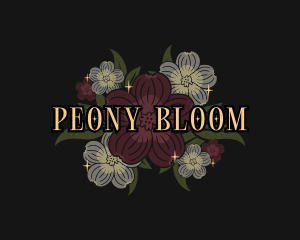 Flower Petals Bloom logo design