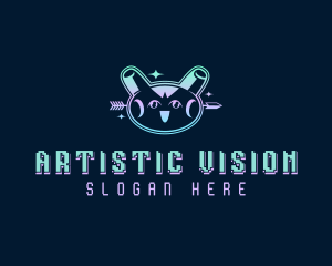 Creative Futuristic Alien logo