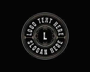 Premium Ornamental Crest logo