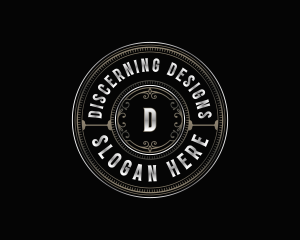 Premium Ornamental Crest logo