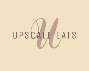 Upscale Beauty Boutique logo design