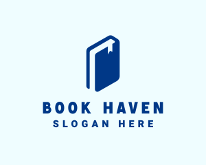 Learning Book Library School logo design