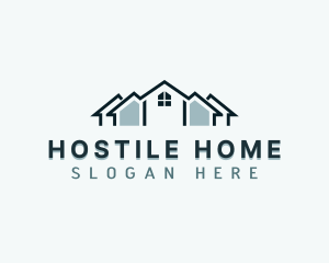 Home Roof Renovation logo design