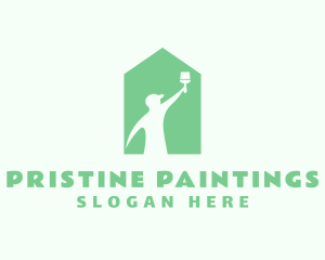 House Paint Handyman logo design