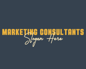 Generic Marketing Business logo design