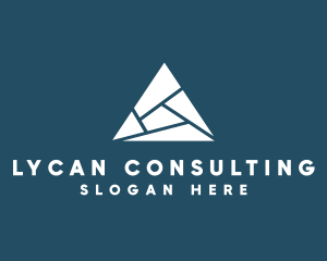 Business Pyramid Consultant logo design