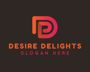 Generic Modern Loop Letter D logo design