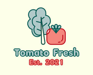 Cabbage Tomato Vegetable logo