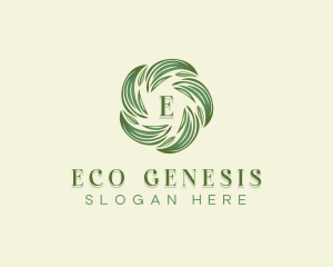 Nature Leaves Botanical logo design