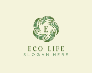 Nature Leaves Botanical logo design