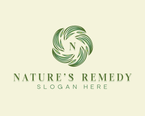 Nature Leaves Botanical logo design