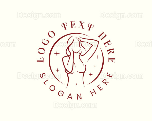 Female Nude Fashion Logo