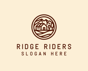 Countryside House Cottage logo design