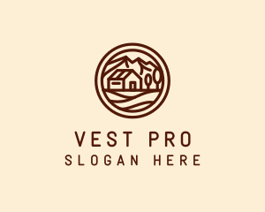 Countryside House Valley logo design