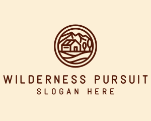 Countryside House Valley logo design