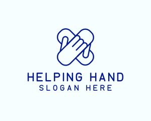 Blue Hand Bandage logo