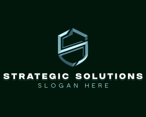 Security Consultant Letter S logo design