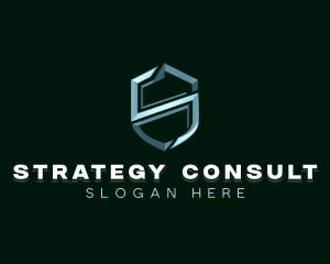 Security Consultant Letter S logo design