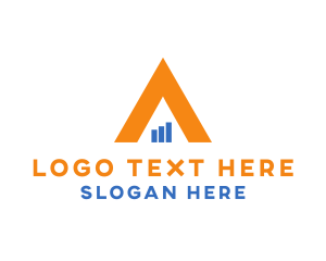 Pyramid Bar Chart Logo