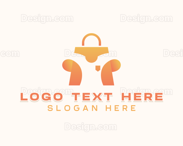 Fashion T-Shirt Shopping Logo