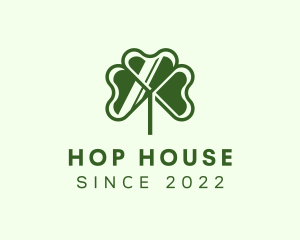 House Clover Leaf Yard logo design