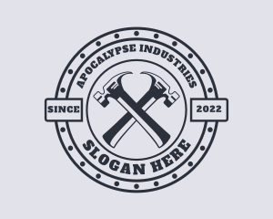 Hammer Industrial Repair  logo design