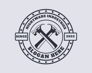 Hammer Industrial Repair  logo design