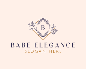 Floral Stylist Beauty logo design