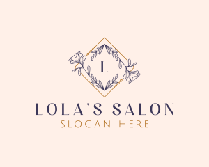 Floral Stylist Beauty logo design