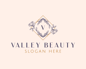 Floral Stylist Beauty logo design