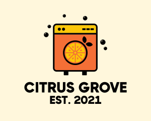 Citrus Washing Machine  logo design