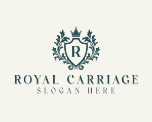 Royal Decorative Shield logo design