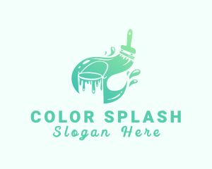 Paint Brush Bucket logo